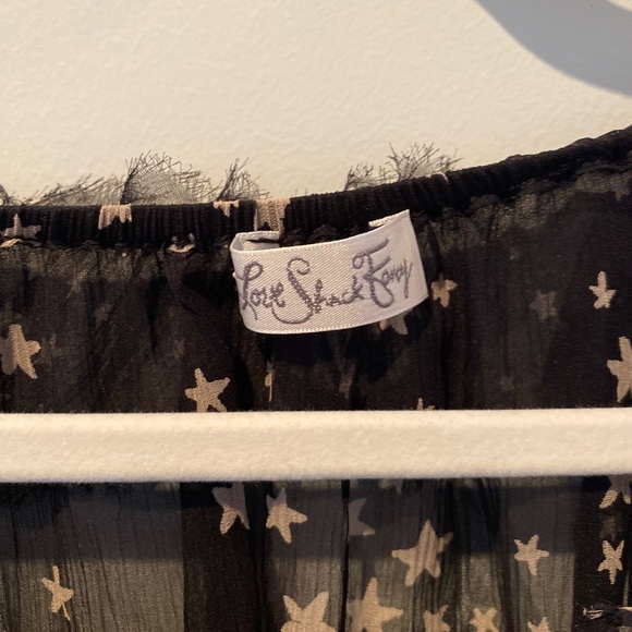 LoveShackFancy sheer star blouse - Picture 6 of 8